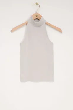 My Jewellery Top Sans Manches Beige Hot