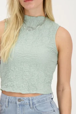 My Jewellery Top Sans Manches Bleu Clair Bleu clair/Bleu Online
