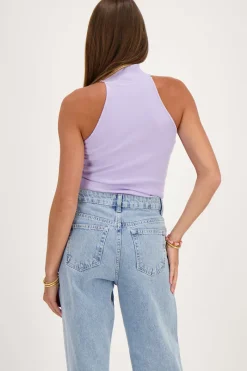 My Jewellery Top Sans Manches Lilas Violet/Violet clair Online