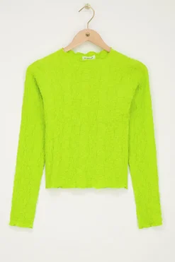 My Jewellery Top Vert Néon Vert citron Discount
