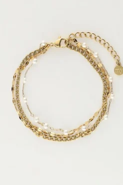 My Jewellery Triple Bracelet Avec Perles Online