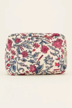 My Jewellery Trousse De Toilette à Fleurs Roses Et Bleues Online