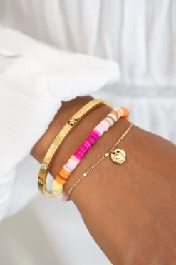 My Jewellery Unconditional Love Bracelet "cœur Martelé" Outlet