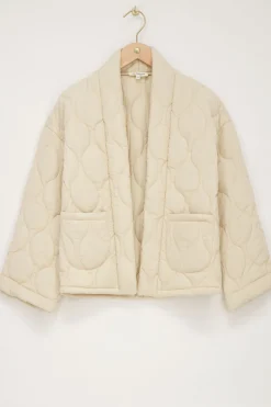 My Jewellery Veste Kimono Matelassée Beige Online