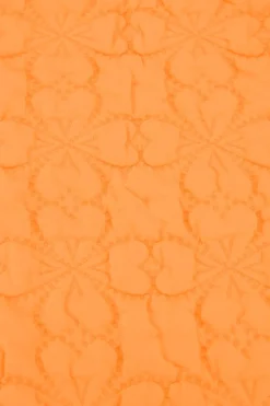 My Jewellery Veste Sans Manches Matelassée Orange Fashion